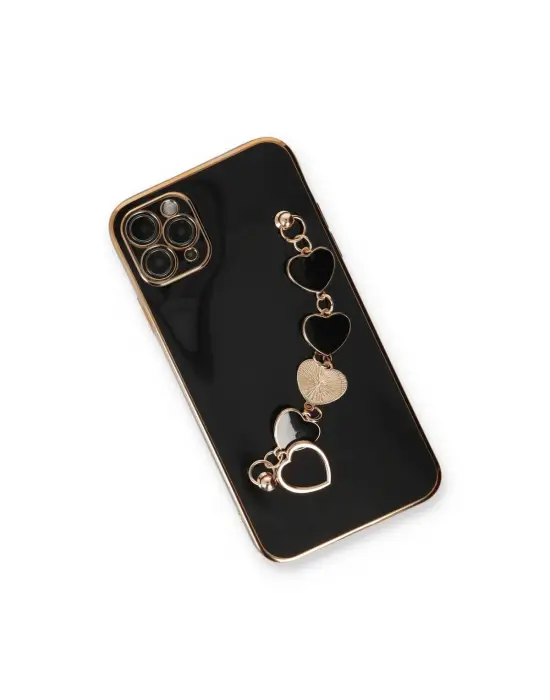 Apple İphone 11 Pro Max Kılıf Esila Silikon - Siyah