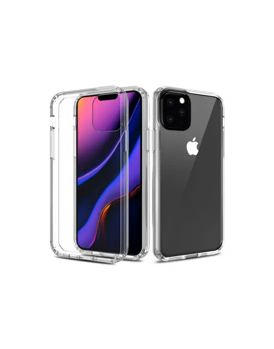 Apple İphone 11 Pro Max Kılıf Lüx Şeffaf Silikon