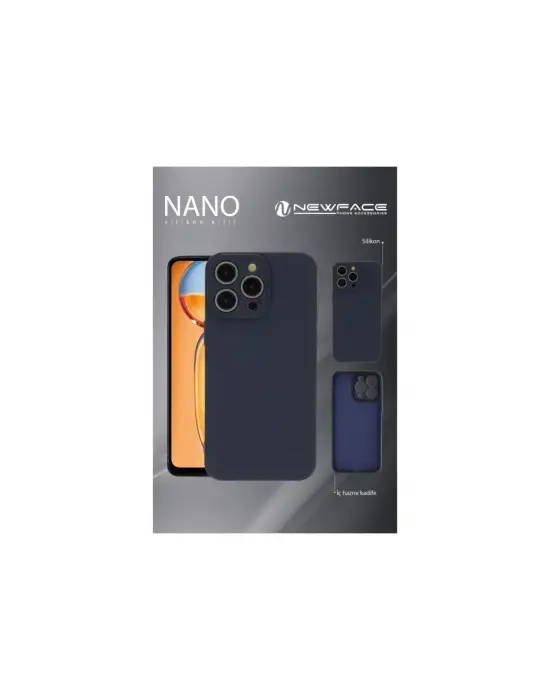 Apple İphone 11 Pro Max Kılıf Nano İçi Kadife Silikon - Mavi