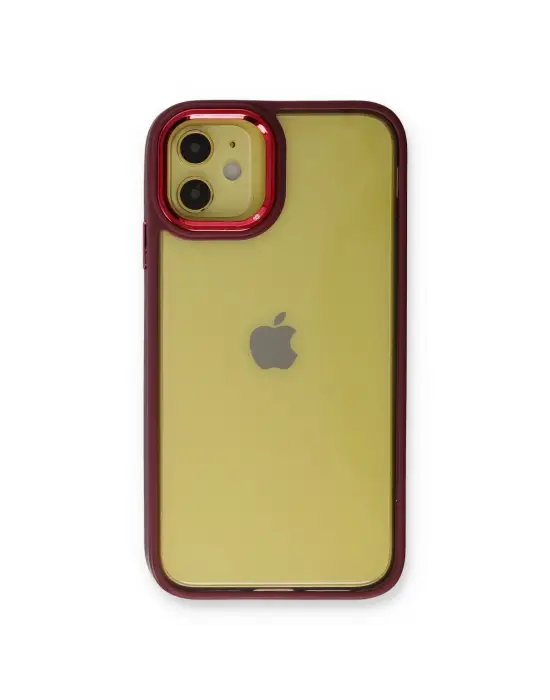 Apple İphone 12 Kılıf Dora Kapak - Kırmızı