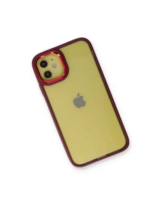 Apple İphone 12 Kılıf Dora Kapak - Kırmızı