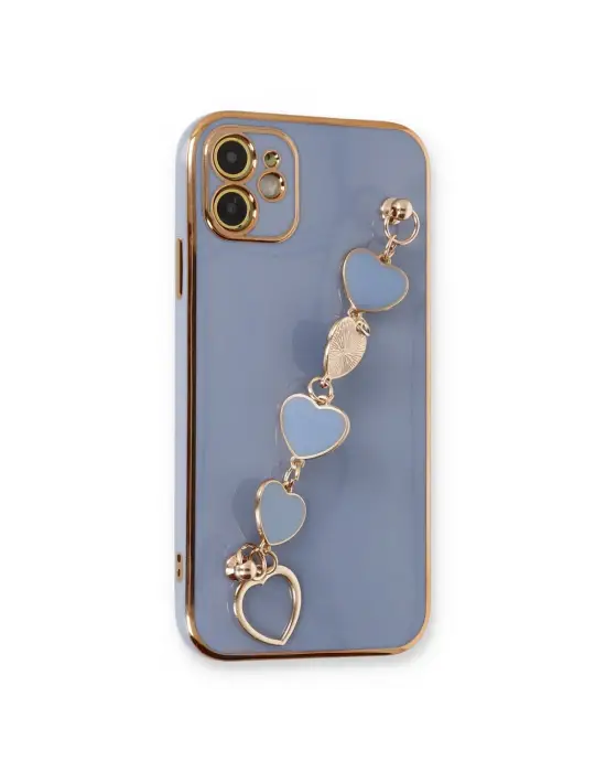 Apple İphone 12 Kılıf Esila Silikon - Gri