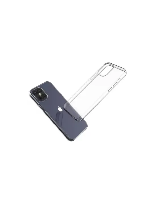 Apple İphone 12 Kılıf Lüx Şeffaf Silikon