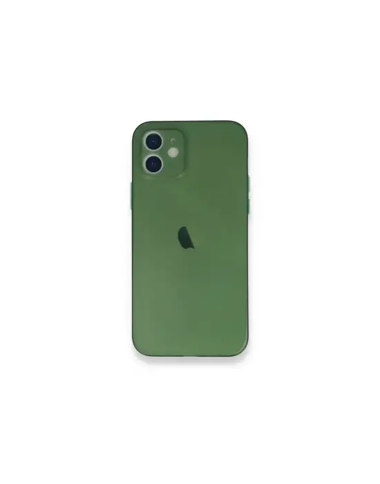 Apple İphone 12 Mini Kılıf Pp Ultra İnce Kapak - Yeşil