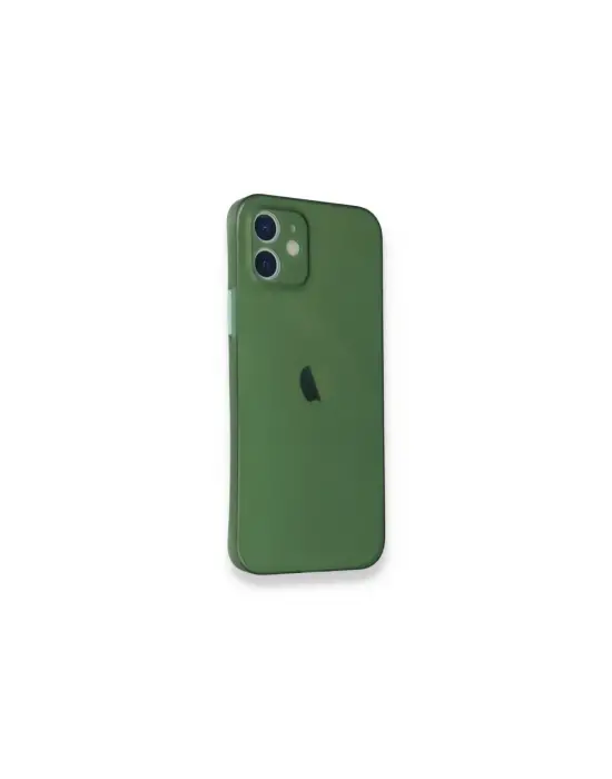 Apple İphone 12 Mini Kılıf Pp Ultra İnce Kapak - Yeşil