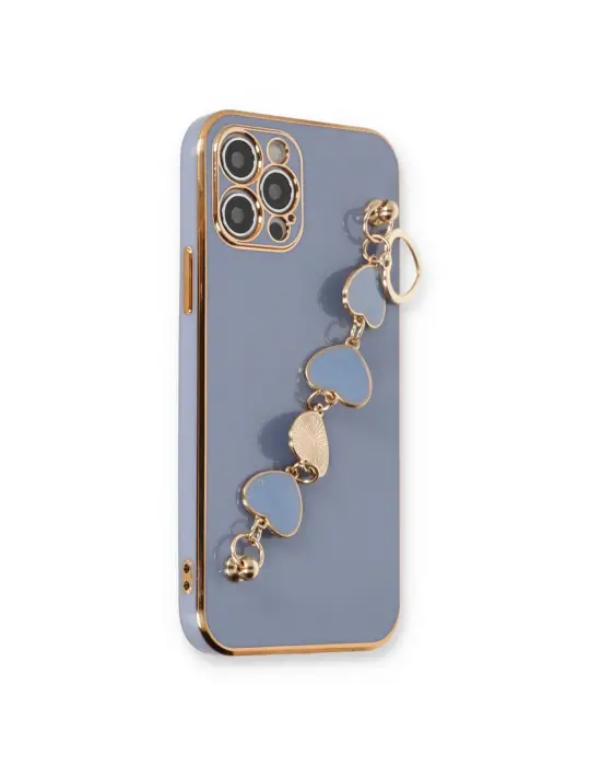 Apple İphone 12 Pro Kılıf Esila Silikon - Gri