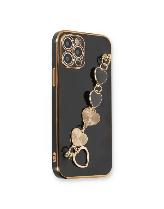 Apple İphone 12 Pro Kılıf Esila Silikon - Siyah