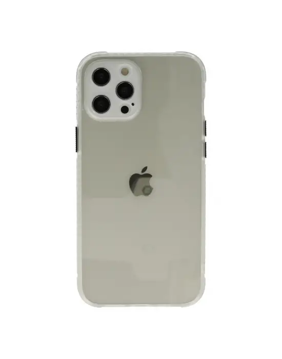 Apple İphone 12 Pro Kılıf Miami Şeffaf Silikon - Şeffaf