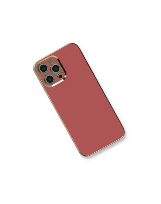 Apple İphone 12 Pro Kılıf Volet Silikon - Kırmızı