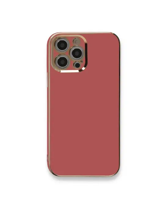 Apple İphone 12 Pro Kılıf Volet Silikon - Kırmızı