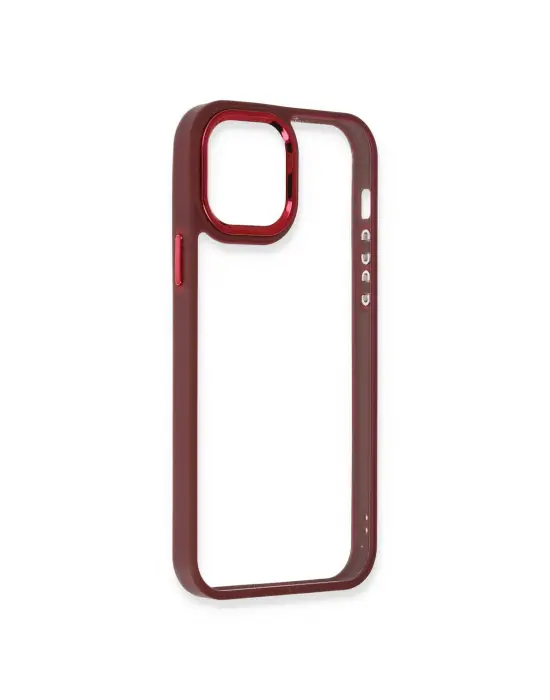 Apple İphone 12 Pro Max Kılıf Dora Kapak - Kırmızı