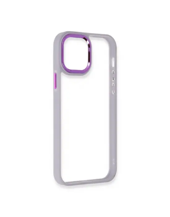 Apple İphone 12 Pro Max Kılıf Dora Kapak - Lila