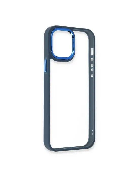 Apple İphone 12 Pro Max Kılıf Dora Kapak - Mavi