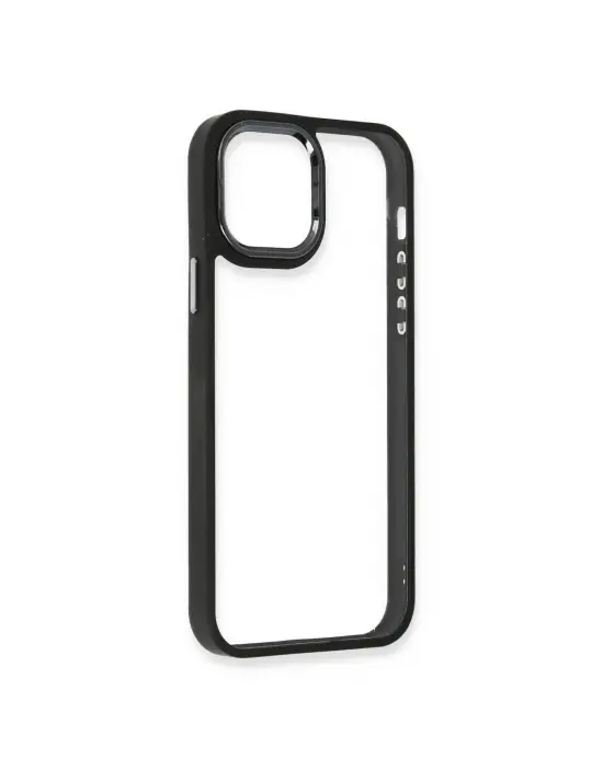 Apple İphone 12 Pro Max Kılıf Dora Kapak - Siyah