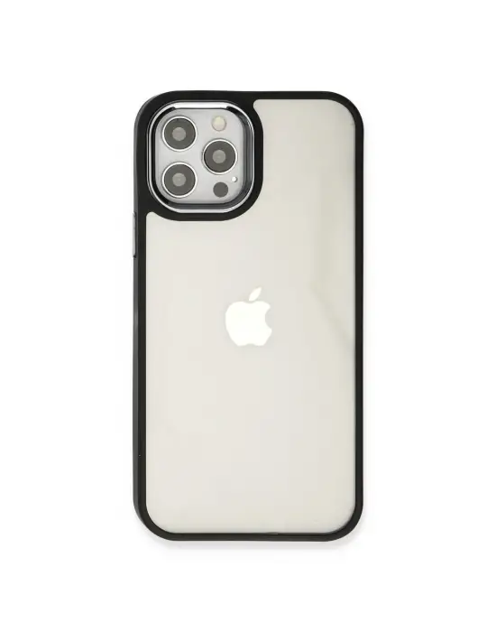 Apple İphone 12 Pro Max Kılıf Dora Kapak - Siyah