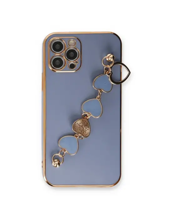 Apple İphone 12 Pro Max Kılıf Esila Silikon - Gri