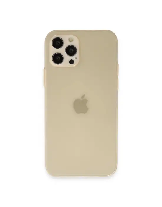 Apple İphone 12 Pro Max Kılıf Puma Silikon - Gold