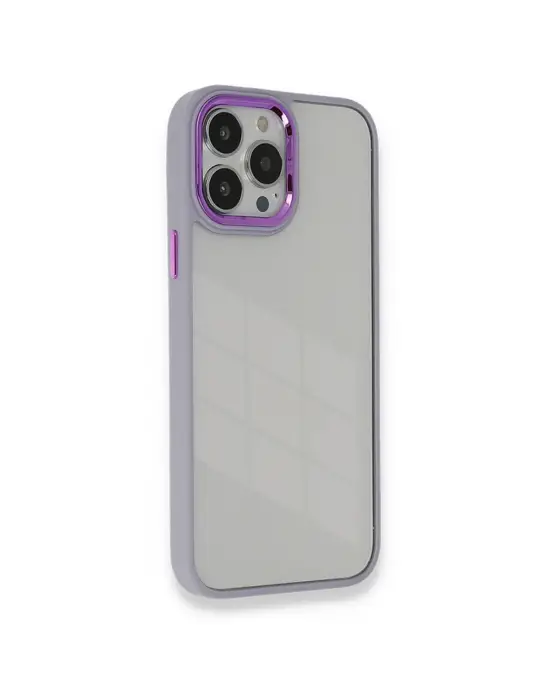 Apple İphone 13 Pro Kılıf Dora Kapak - Lila