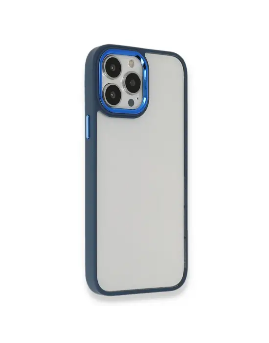 Apple İphone 13 Pro Kılıf Dora Kapak - Mavi