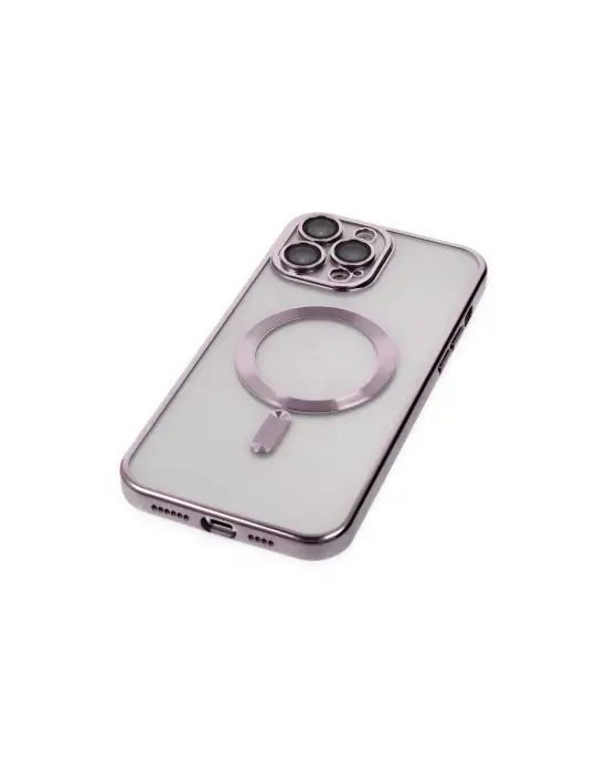 Apple İphone 13 Pro Max Kılıf Kross Magneticsafe Kapak - Mor