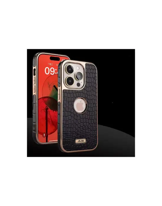 Apple İphone 13 Pro Max Kılıf Snake Kapak - Bordo