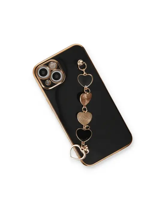 Apple İphone 14 Kılıf Esila Silikon - Siyah