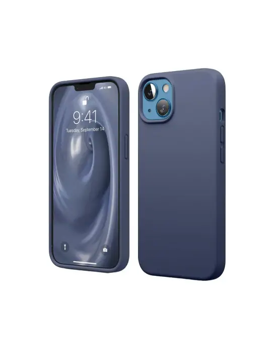 Apple İphone 14 Kılıf First Silikon - Lacivert