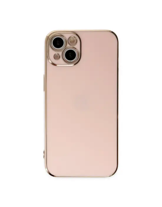Apple İphone 14 Kılıf Volet Silikon - Pembe