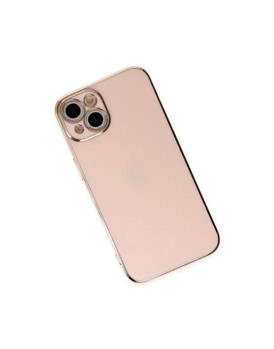 Apple İphone 14 Kılıf Volet Silikon - Pembe