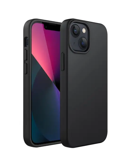 Apple İphone 14 Plus Kılıf First Silikon - Siyah
