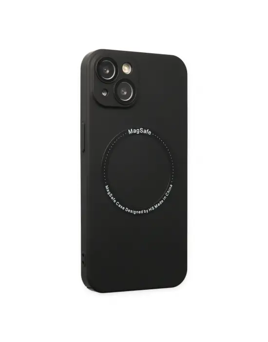 Apple İphone 14 Plus Kılıf Jack Magneticsafe Lens Silikon - Siyah