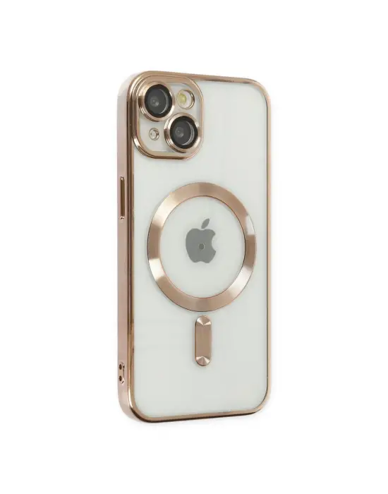 Apple İphone 14 Plus Kılıf Kross Magneticsafe Kapak - Gold