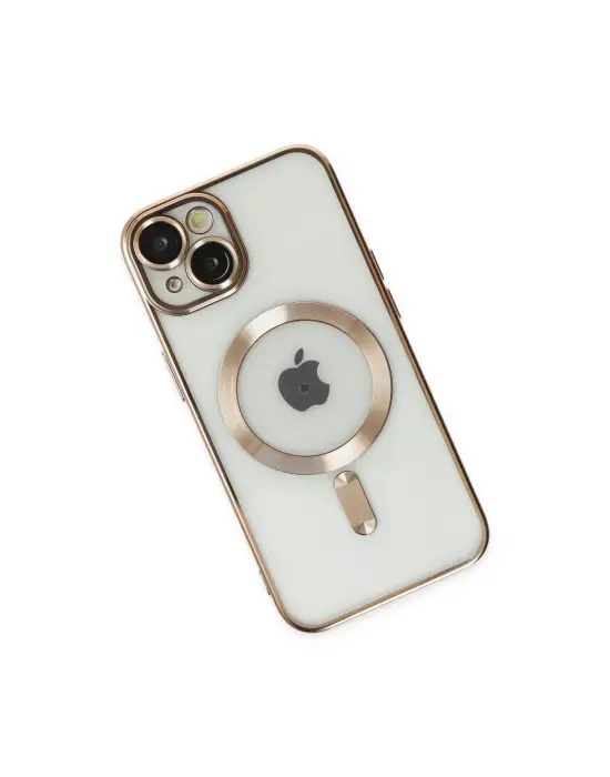 Apple İphone 14 Plus Kılıf Kross Magneticsafe Kapak - Gold