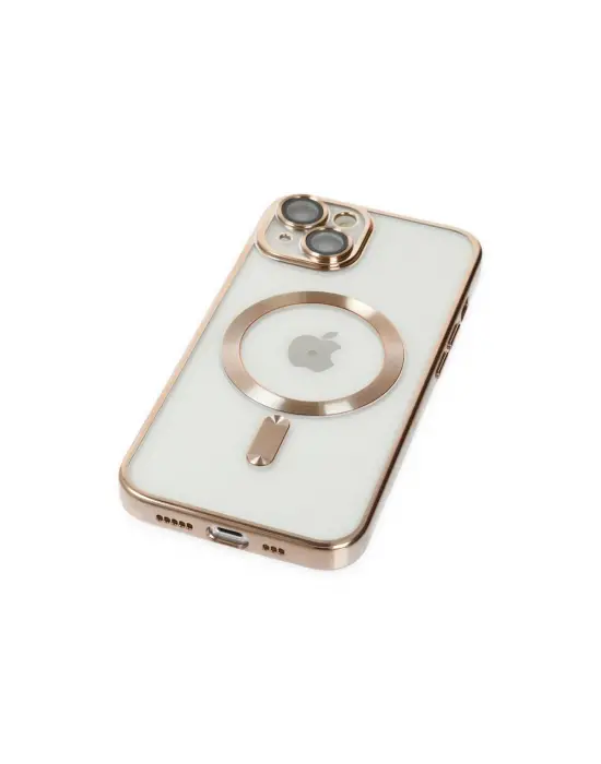 Apple İphone 14 Plus Kılıf Kross Magneticsafe Kapak - Gold