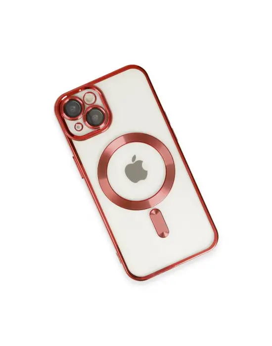 Apple İphone 14 Plus Kılıf Kross Magneticsafe Kapak - Kırmızı
