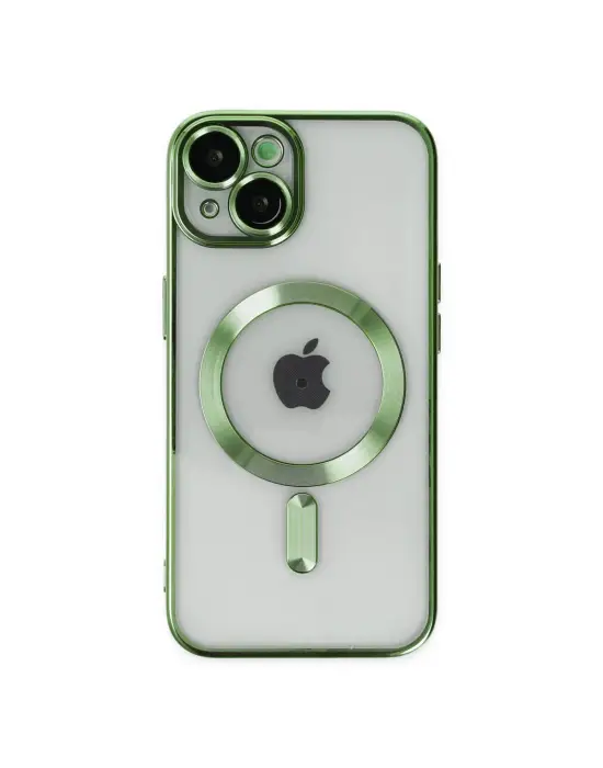 Apple İphone 14 Plus Kılıf Kross Magneticsafe Kapak - Koyu Yeşil