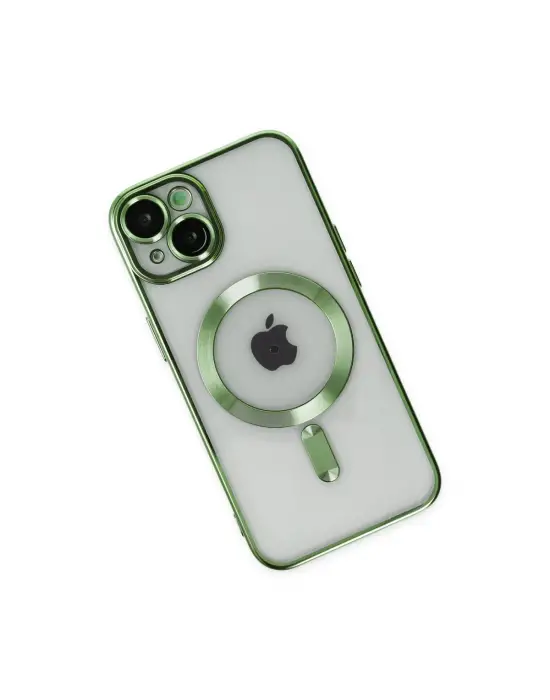 Apple İphone 14 Plus Kılıf Kross Magneticsafe Kapak - Koyu Yeşil