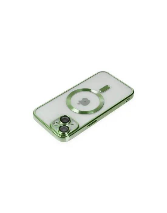 Apple İphone 14 Plus Kılıf Kross Magneticsafe Kapak - Koyu Yeşil