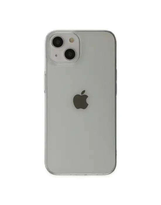 Apple İphone 14 Plus Kılıf Pc Sert Şeffaf Kapak - Şeffaf