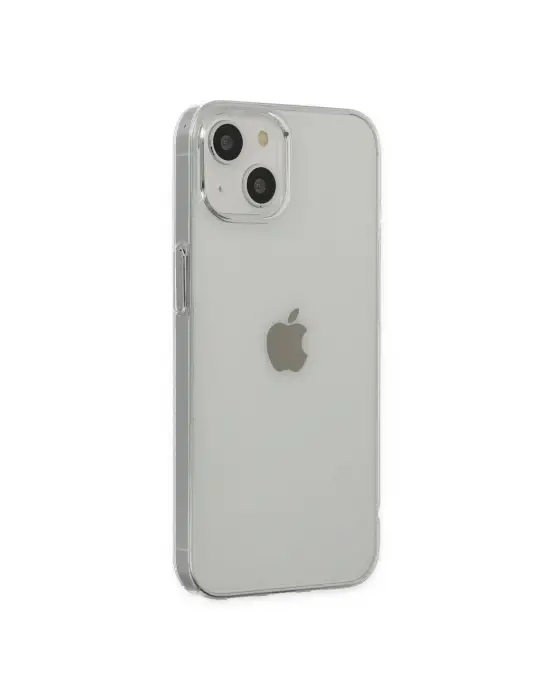 Apple İphone 14 Plus Kılıf Pc Sert Şeffaf Kapak - Şeffaf