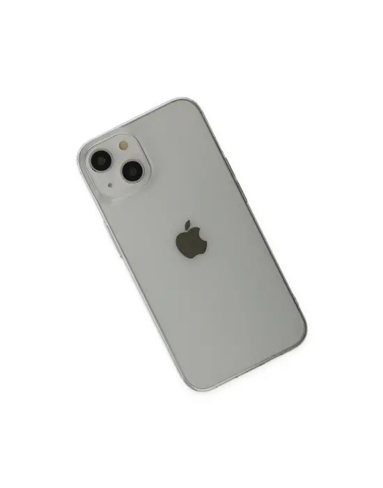 Apple İphone 14 Plus Kılıf Pc Sert Şeffaf Kapak - Şeffaf