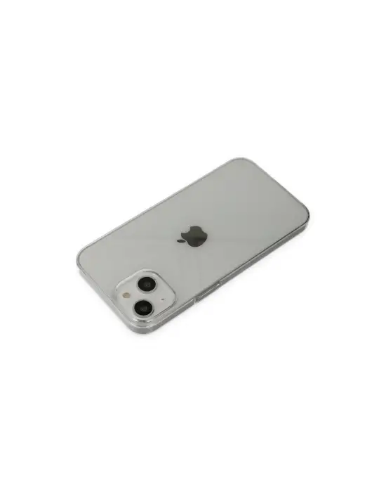 Apple İphone 14 Plus Kılıf Pc Sert Şeffaf Kapak - Şeffaf