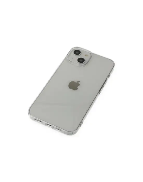 Apple İphone 14 Plus Kılıf Pc Sert Şeffaf Kapak - Şeffaf