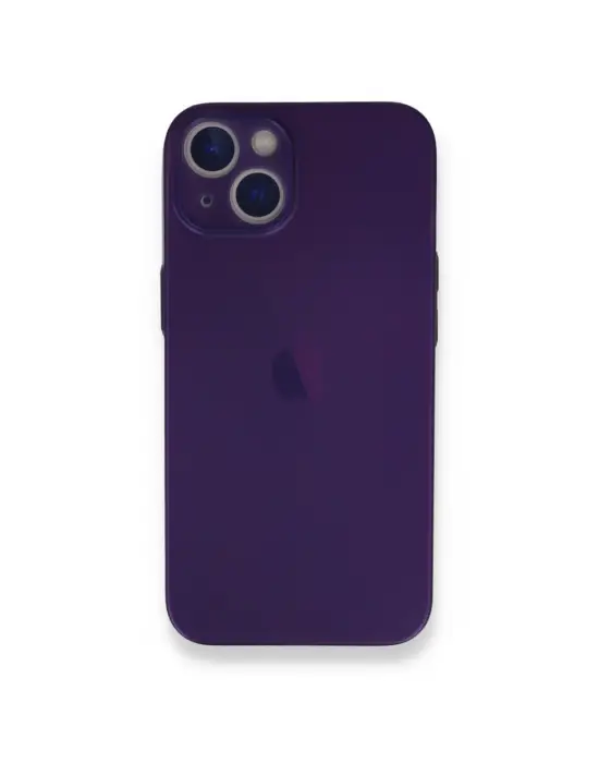 Apple İphone 14 Plus Kılıf Pp Ultra İnce Kapak - Mor