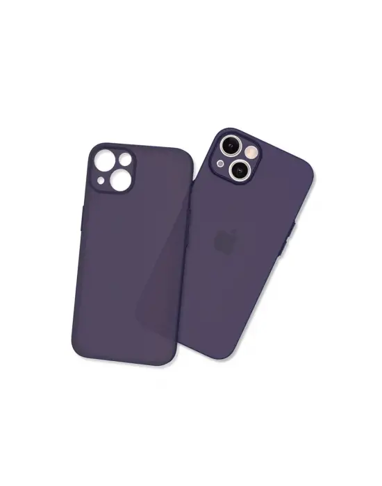 Apple İphone 14 Plus Kılıf Puma Silikon - Koyu Mor