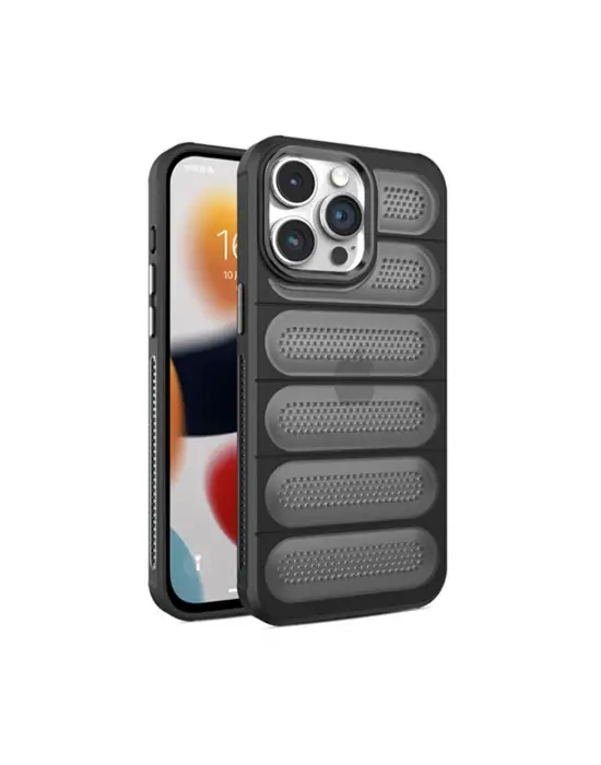 Apple İphone 14 Pro Kılıf Airmax Silikon Kapak - Siyah