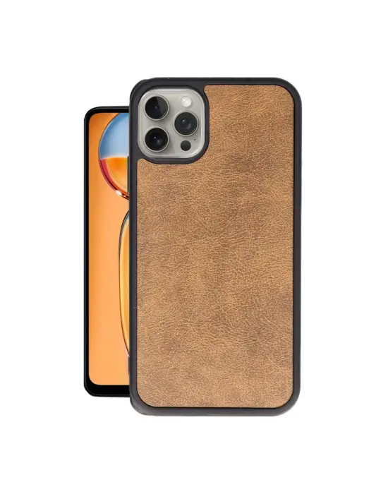 Apple İphone 14 Pro Kılıf Aras Deri Kapak - Taba