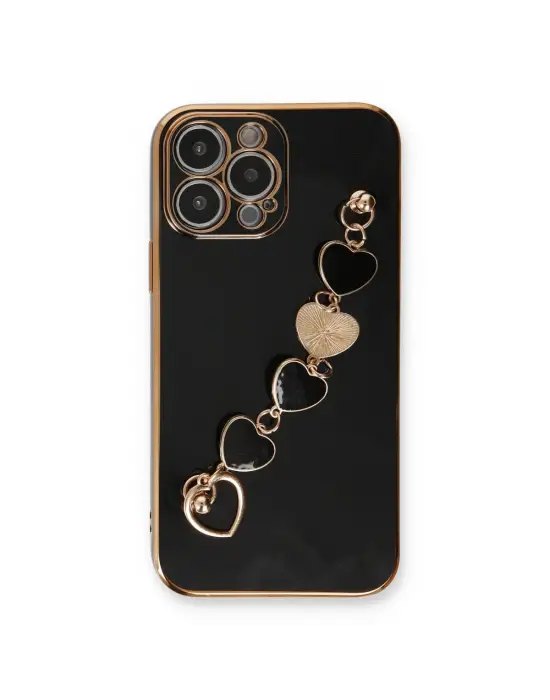 Apple İphone 14 Pro Kılıf Esila Silikon - Siyah