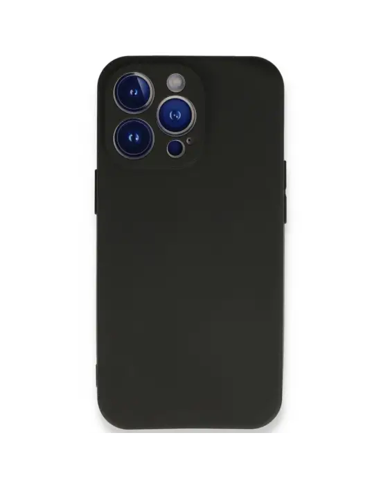 Apple İphone 14 Pro Kılıf First Silikon - Siyah