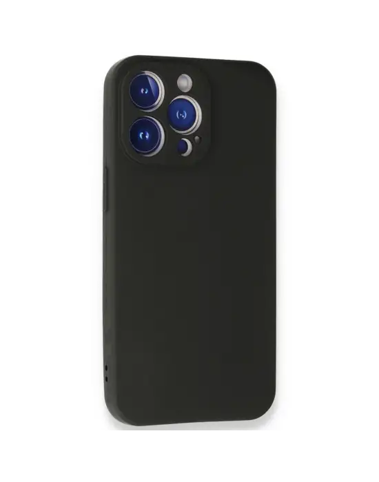Apple İphone 14 Pro Kılıf First Silikon - Siyah
